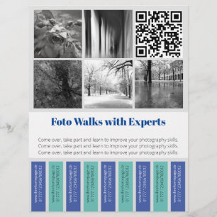 Flugblatt Abriss Foto Walks Flyer