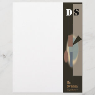 Flugblatt Abstrakte Kunst Flyer