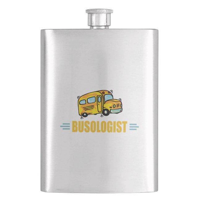 Flugbus Flachmann (Vorderseite)