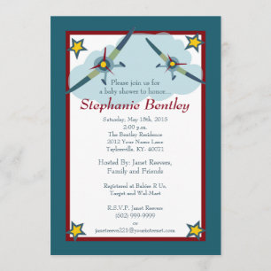 Flüge 12x18 Luftfahrt Einladung