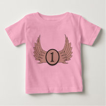 Flüge (Alter 1) - Baby Fine Jersey T - Shirt 