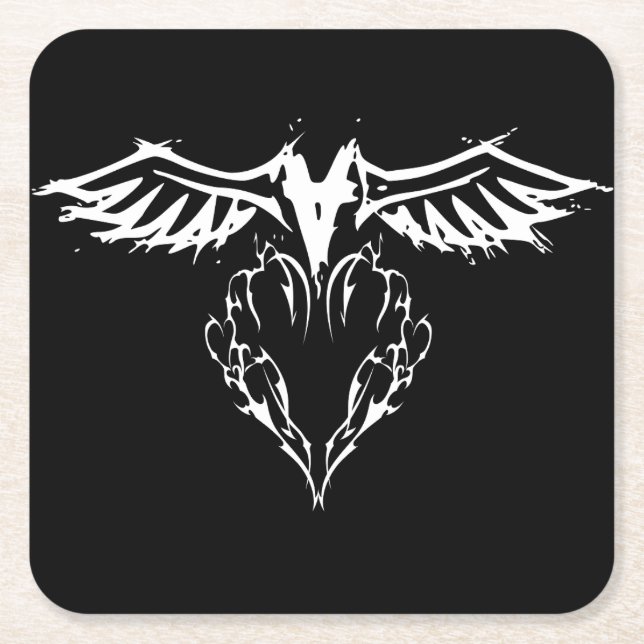 Flüge der Liebe Rechteckiger Pappuntersetzer (Vorderseite)