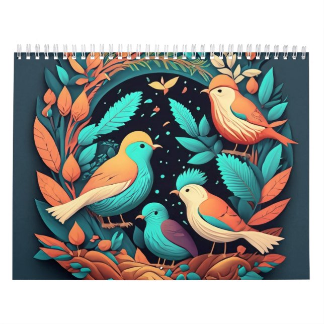 Flüge der Zeit: Kalender 2024 (Titelbild)