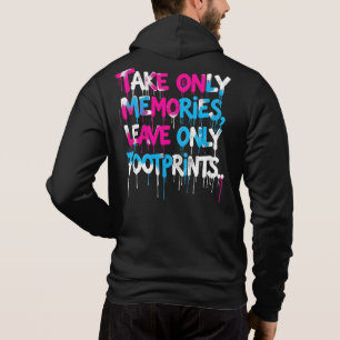 Flüge Fangen, Keine Gefühle Regenbogen Graffiti Zi Hoodie