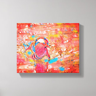 Flüge über der Dock: Eine Friedliche Flucht" Leinwanddruck