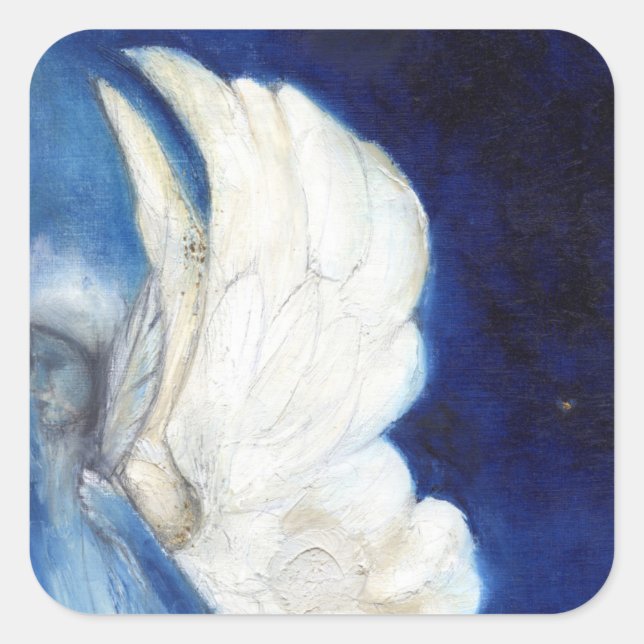 Flüge über London 2013 Quadratischer Aufkleber (Vorderseite)