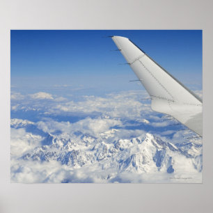 Flüge von Flugzeugen über die französischen Alpen, Poster