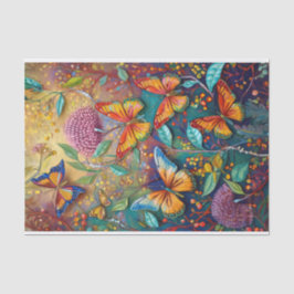 Flüge zum Feuer, Späte-Sommer-Schmetterlinge Seidenpapier