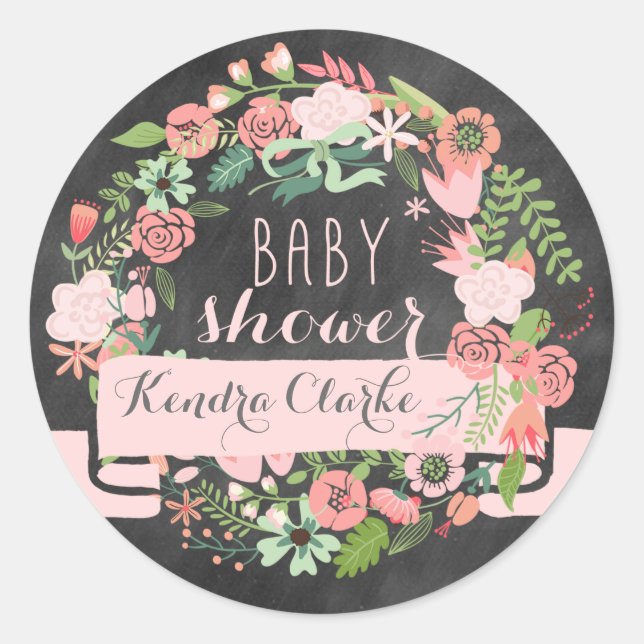 FLÜGEKIRCHE | BABY SHOWER STICKER (Vorderseite)