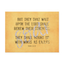 Flügel als Eagles KJV Scripture