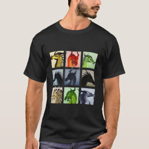 Flügel der Brände Fathom Dunkelstalker Clearsigh T-Shirt