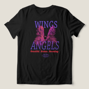 Flügel der Engel Tri-Blend Shirt