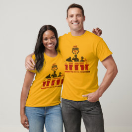 Flügel der Erinnerung Gold T-Shirt