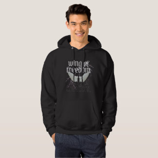 Flügel der Freiheit gotische Engel Flügel Ästhetik Hoodie