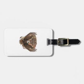 Flügel der Freiheit steigen Gepäckanhänger