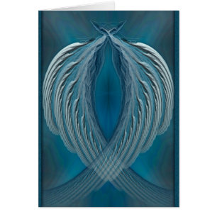 Flügel der Friedensabstrakten Kunst