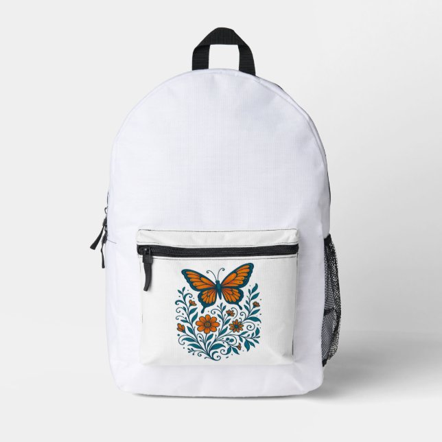 Flügel der Gartengarmonie Bedruckter Rucksack (Vorderseite)