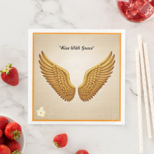 "Flügel der Inspiration" Serviette
