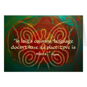 Flügel der Liebe-Rumi und der poetischen Kunst