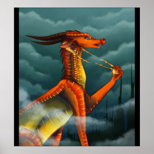 Flügel des Drachenfeuers Poster