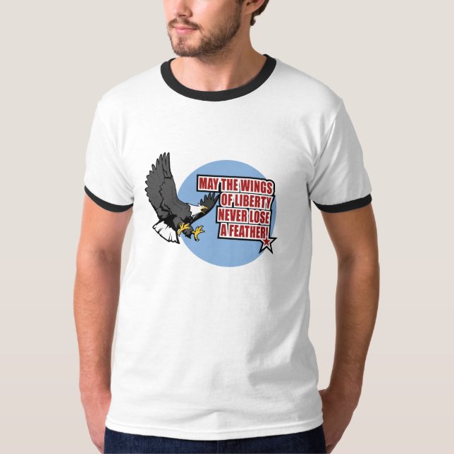 Flügel des Freiheits-T - Shirt (Vorderseite)