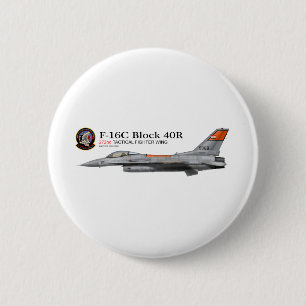 Flügel des taktischen Kämpfer-F-16 272. Button