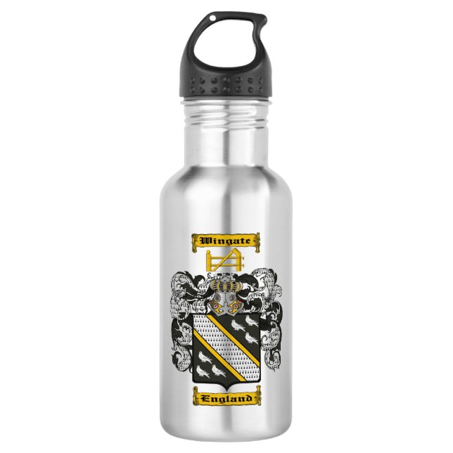 Flügel Edelstahlflasche (Vorderseite)