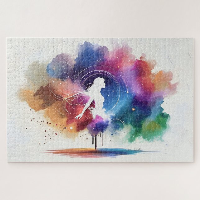 Flügel eines Regenbogens-Souls Puzzle (Horizontal)