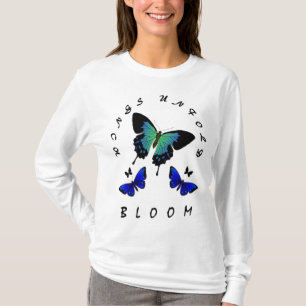 Flügel entfaltet sich: Schmetterling-Inspiriertes T-Shirt