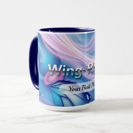 Flügel-Erneuerungsmuster Tasse