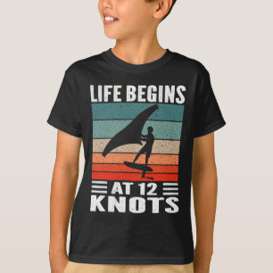 Flügel-Foiling-Foil-Surfen-Flügel-Surf-Surfer-Wass T-Shirt