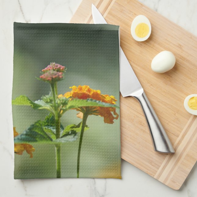 Flügel Geschirrtuch (Viertel Falte)