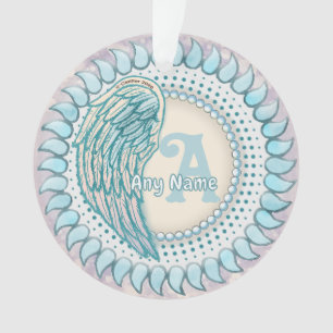 Flügel-Monogramm Ornament
