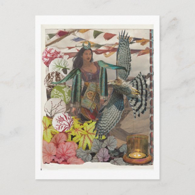 Flügel Postkarte (Vorderseite)