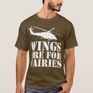 Flügel sind für FairiesAvitation Aviator Hubschrau T-Shirt