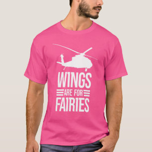 Flügel sind für Feries Helicopter Aviator T-Shirt