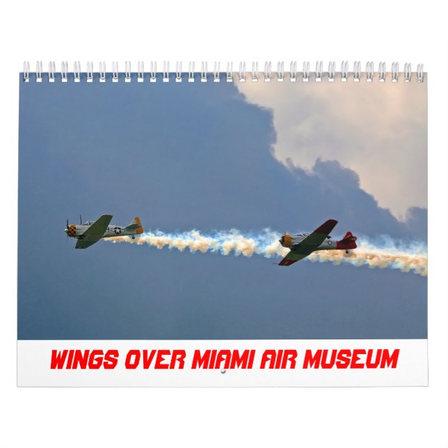 Flügel über Miami-Luft-Museums-Kalender Kalender (Titelbild)