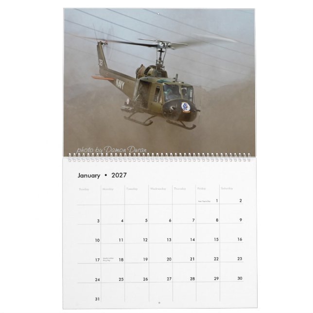 Flügel-und Rotor-Luft-Museum 2014 Kalender (Jan 2027)