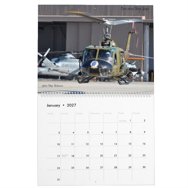 Flügel-und Rotor-Luft-Museum Kalender (Jan 2027)