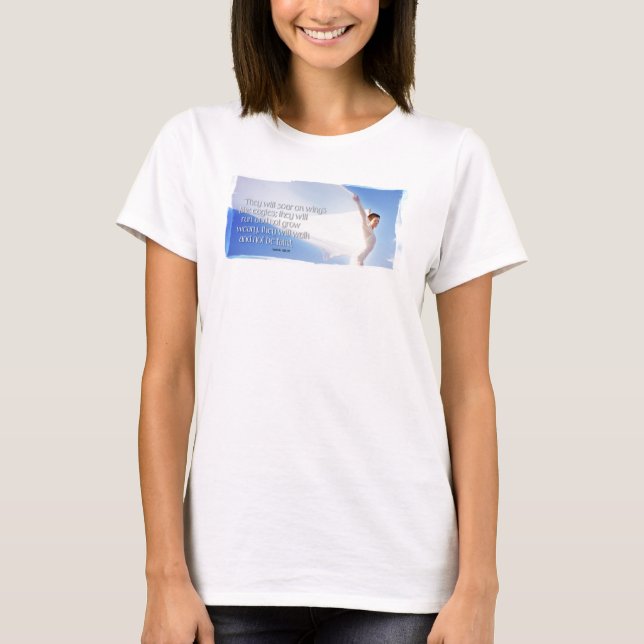 Flügel von Eagles T-Shirt (Vorderseite)