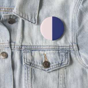 Flügelblaue und rosa vertikale Farbblöcke Button