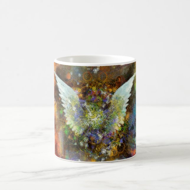 Flügelfarbe Kaffeetasse (Mittel)