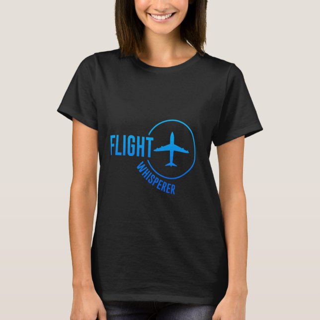 Flügelflügler-Crew Luftfahrt-Essentials T-Shirt (Vorderseite)