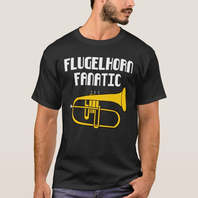 Flugelhorn Fanatic T-Shirt (Vorderseite)