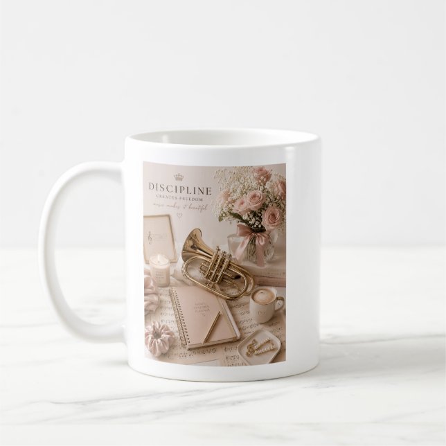 Flugelhorn-Kaffeetasse Kaffeetasse (Links)