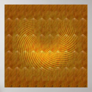 Flügelnde Blätter #4 Poster