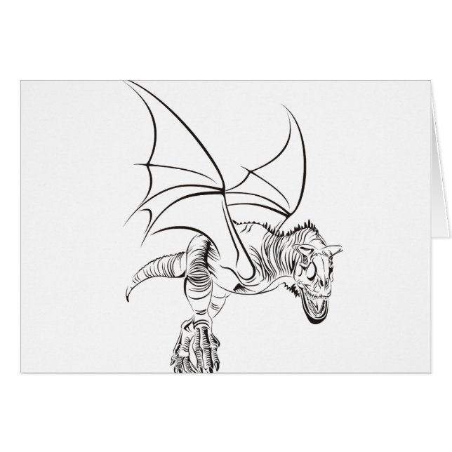 FlügelRaptor/Stamm (Vorderseite (Horizontal))