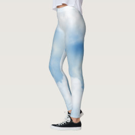Flügelweiße Wolken Leggings