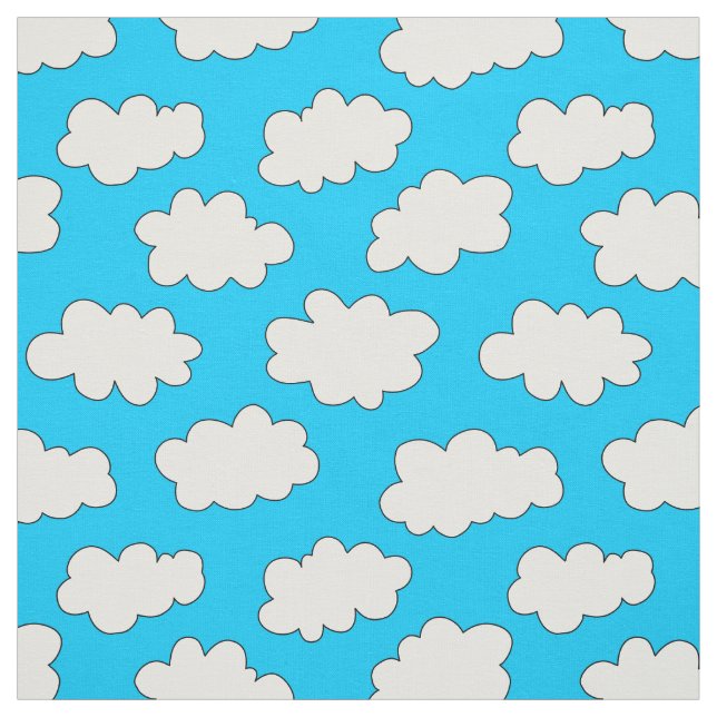 Flügelwolkenmuster Stoff (Muster)