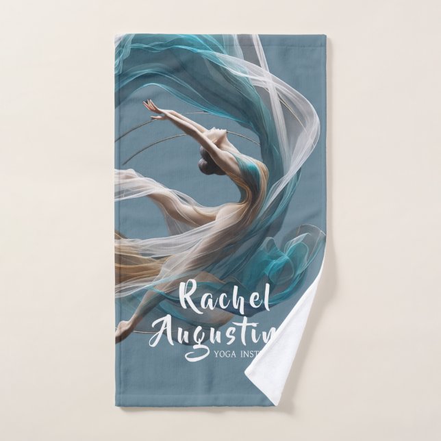 Flugflieger-Yoga-Lehrer Pilates-Fitness Badhandtuch Set (Handtuch)